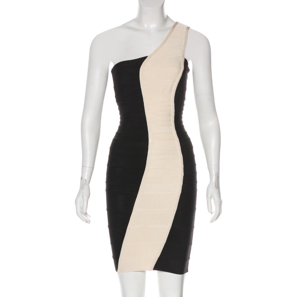 HERVE LEGER Nita Mini Dress